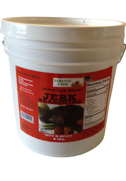 Pimento Farm Jamaican Style All Natural Spicy Jerk Seasoning 9lbs