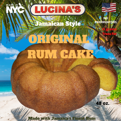 Lucina's Gourmet Original Rum Cake 48oz.
