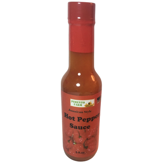 COMING SOON   Pimento Farm Hot Pepper Sauce 5oz.